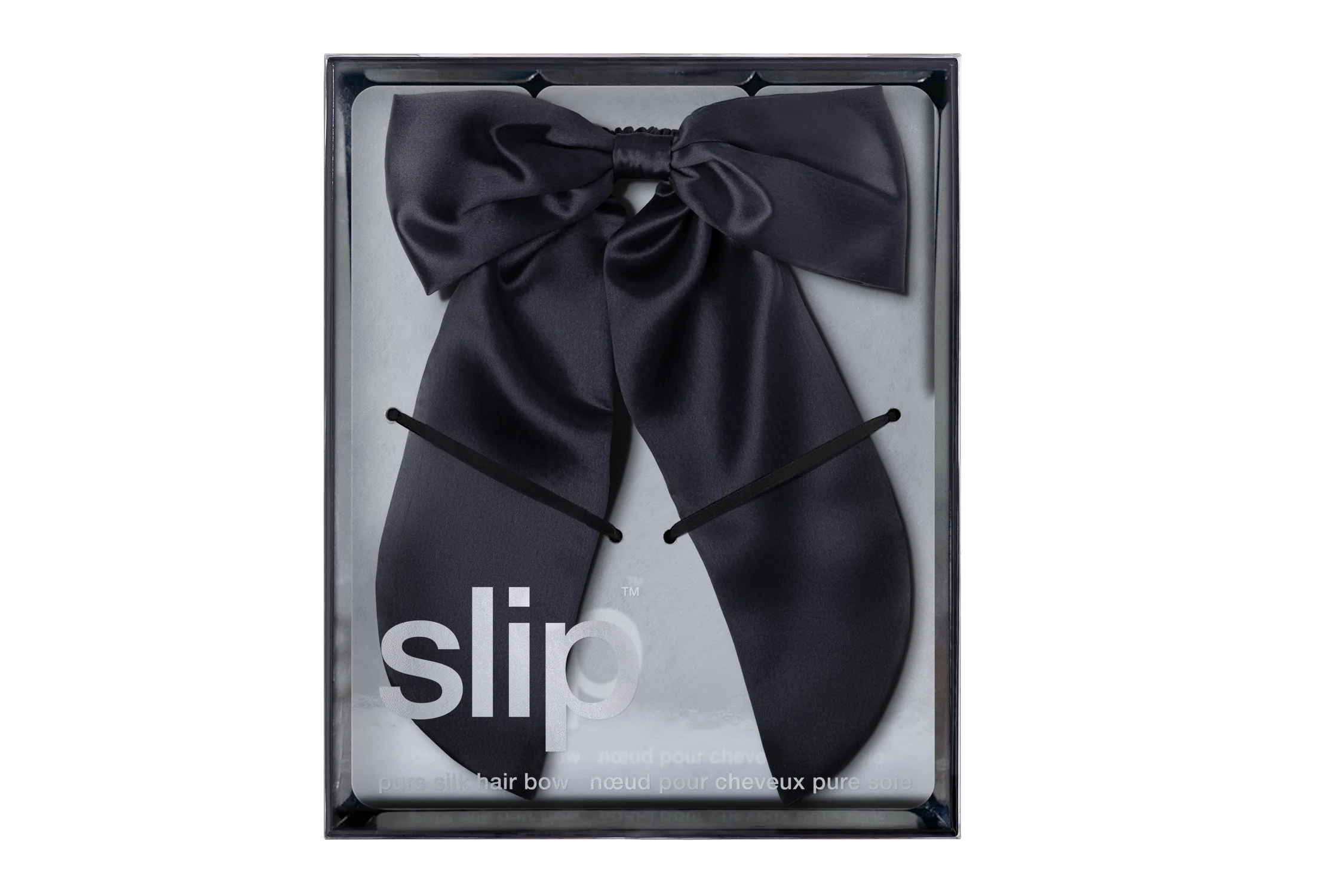 Black Hair Bow - Image 3