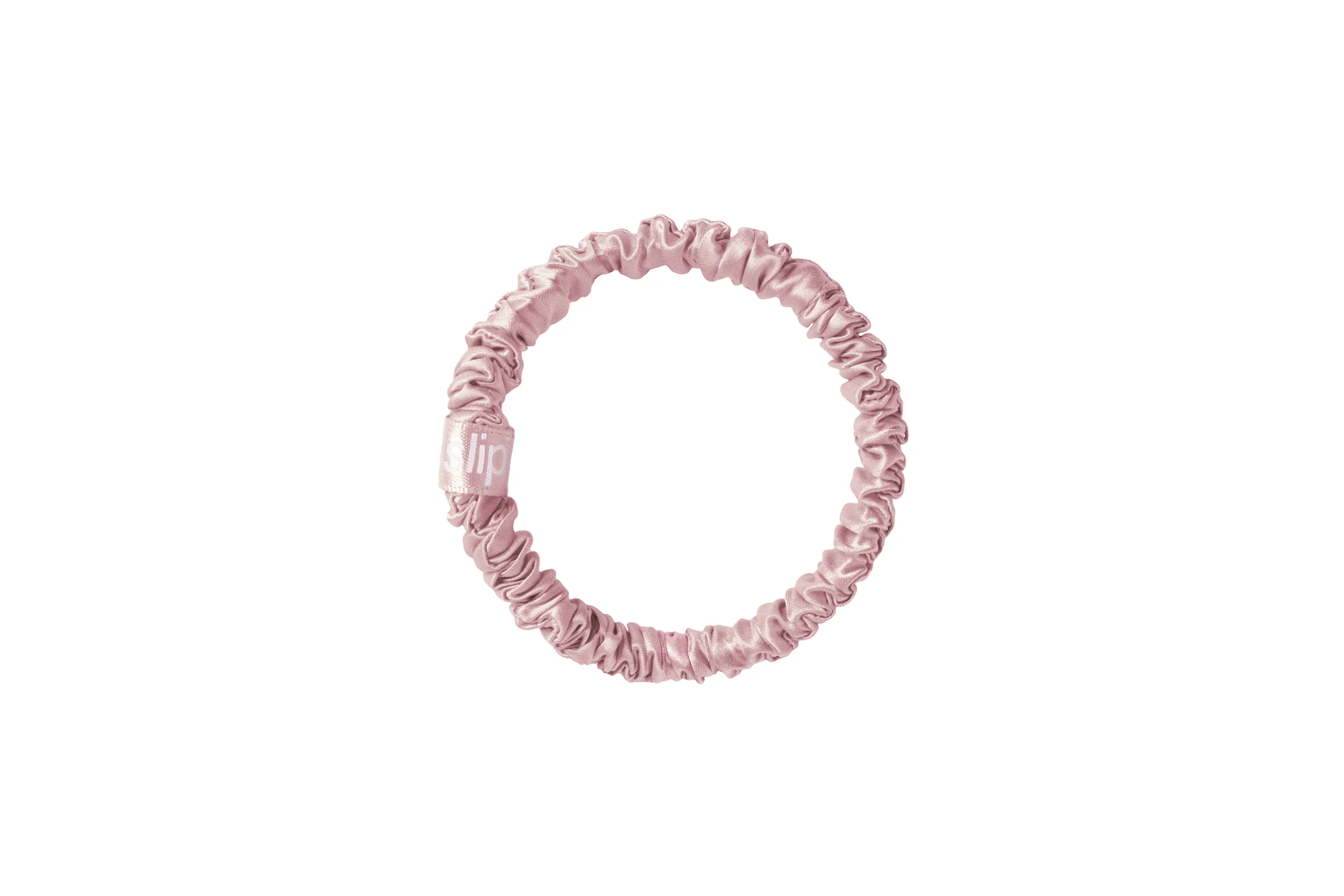 Pink Skinny Scrunchie