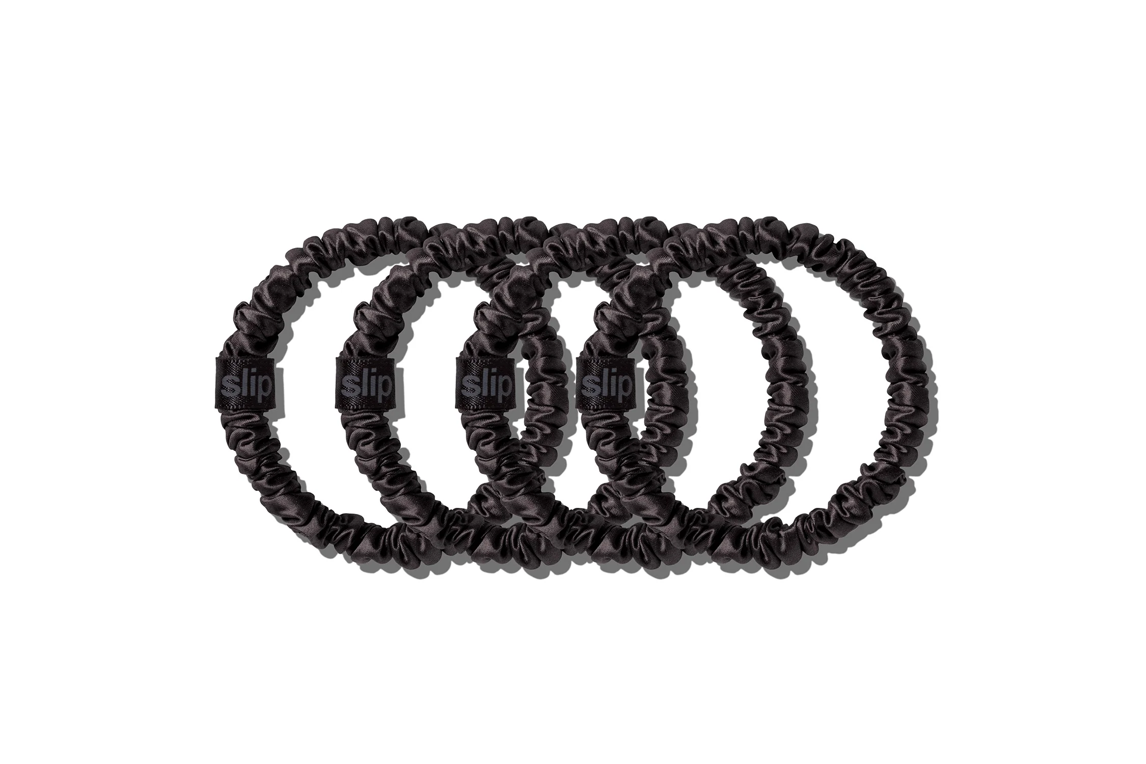 Back to Basics Black Skinny Scrunchies - Image 2