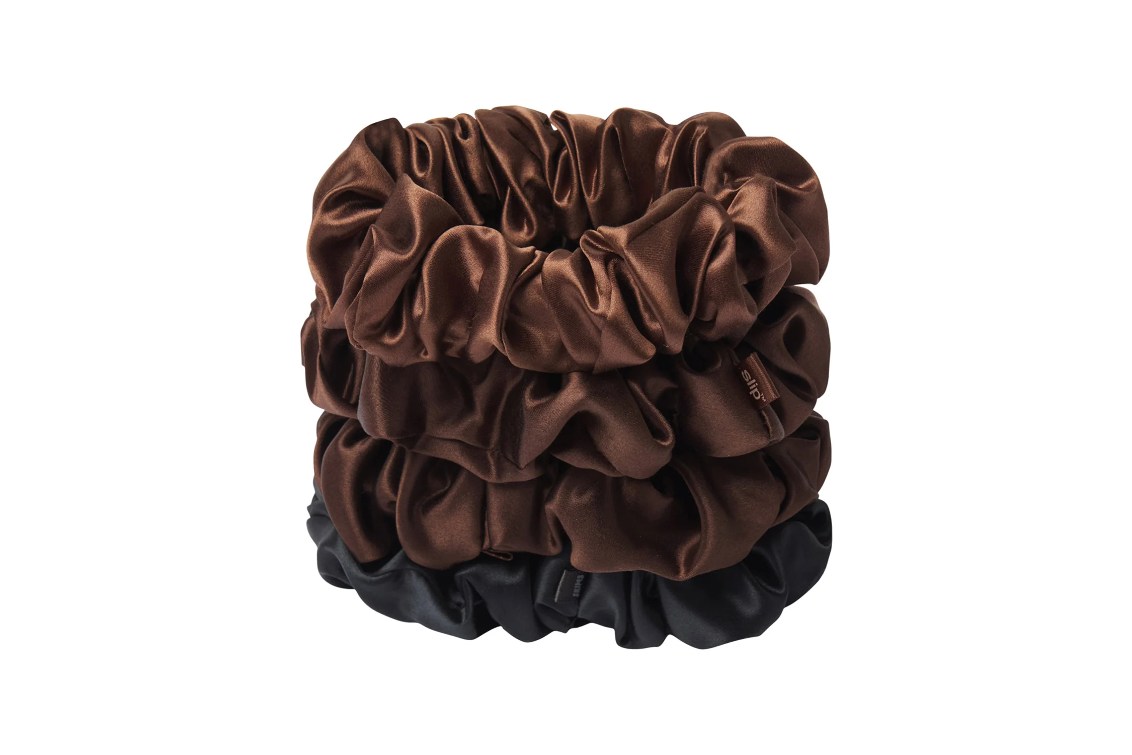 Slip x Skims Large Scrunchies - Deep - Image 3