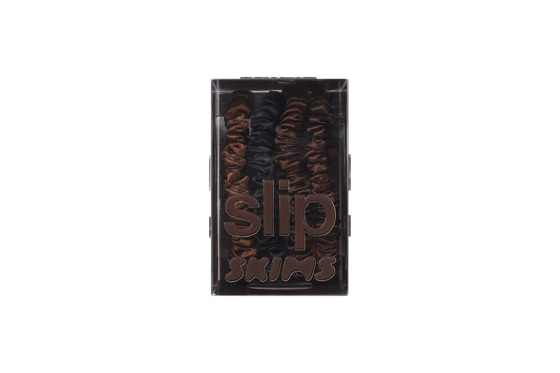 Slip x Skims Skinny Scrunchies - Deep