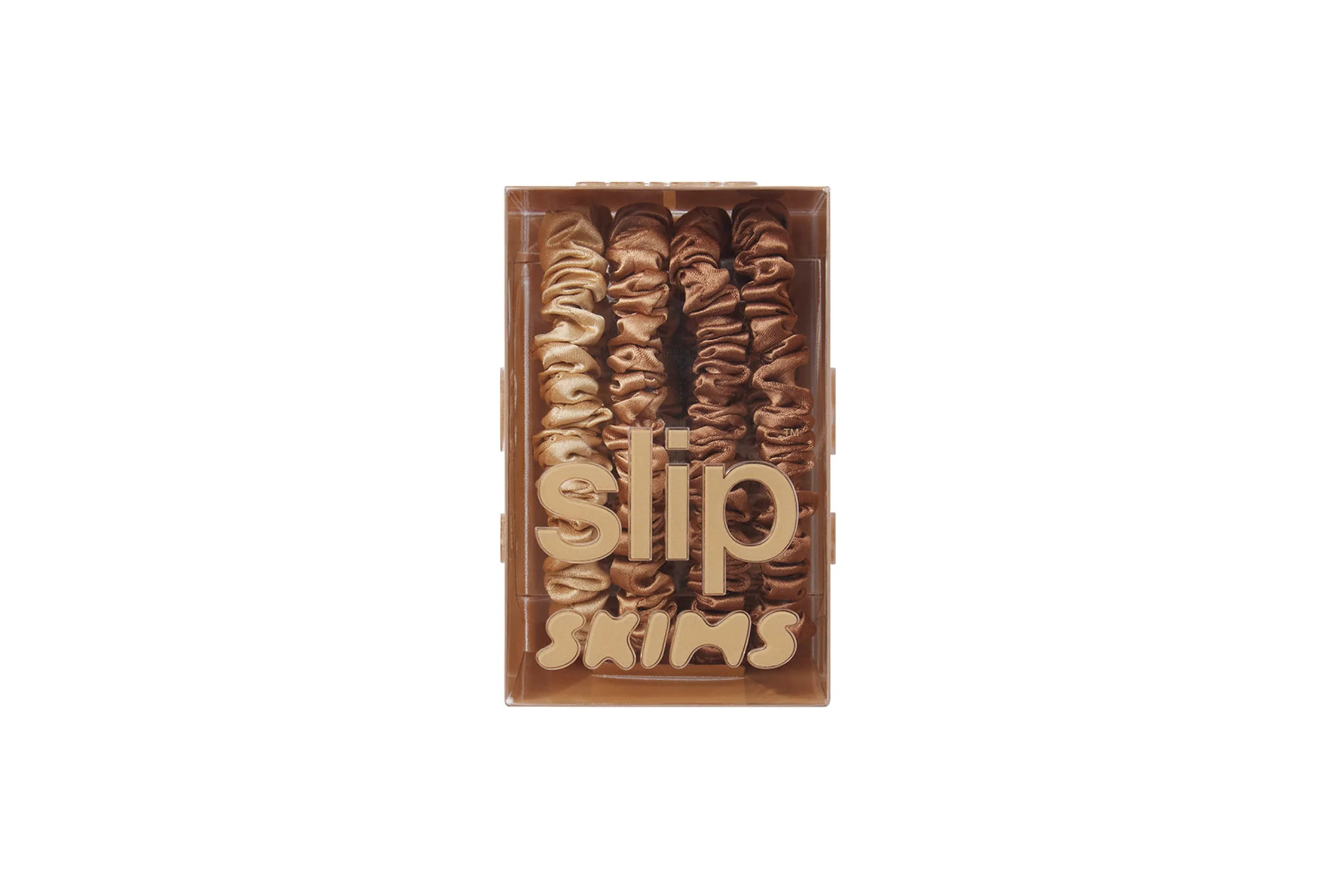 Slip x Skims Skinny Scrunchies - Fair