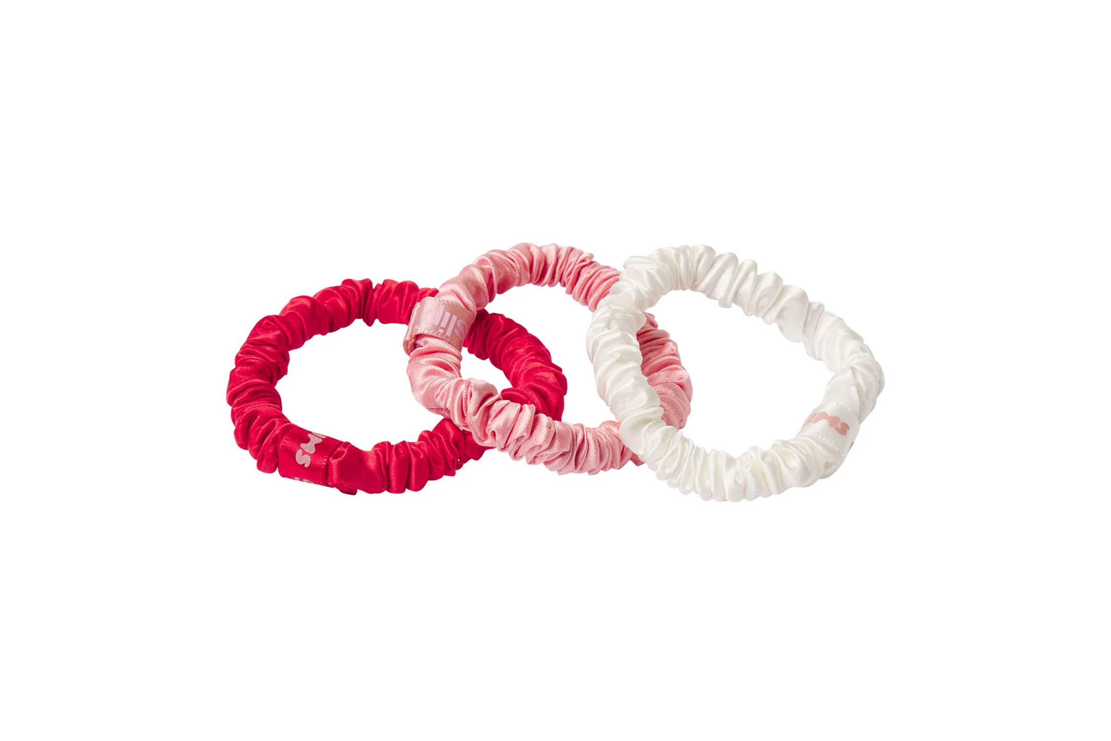 Slip x Skims Trio Scrunchie Cracker - CB Candy Heart Print - Image 3