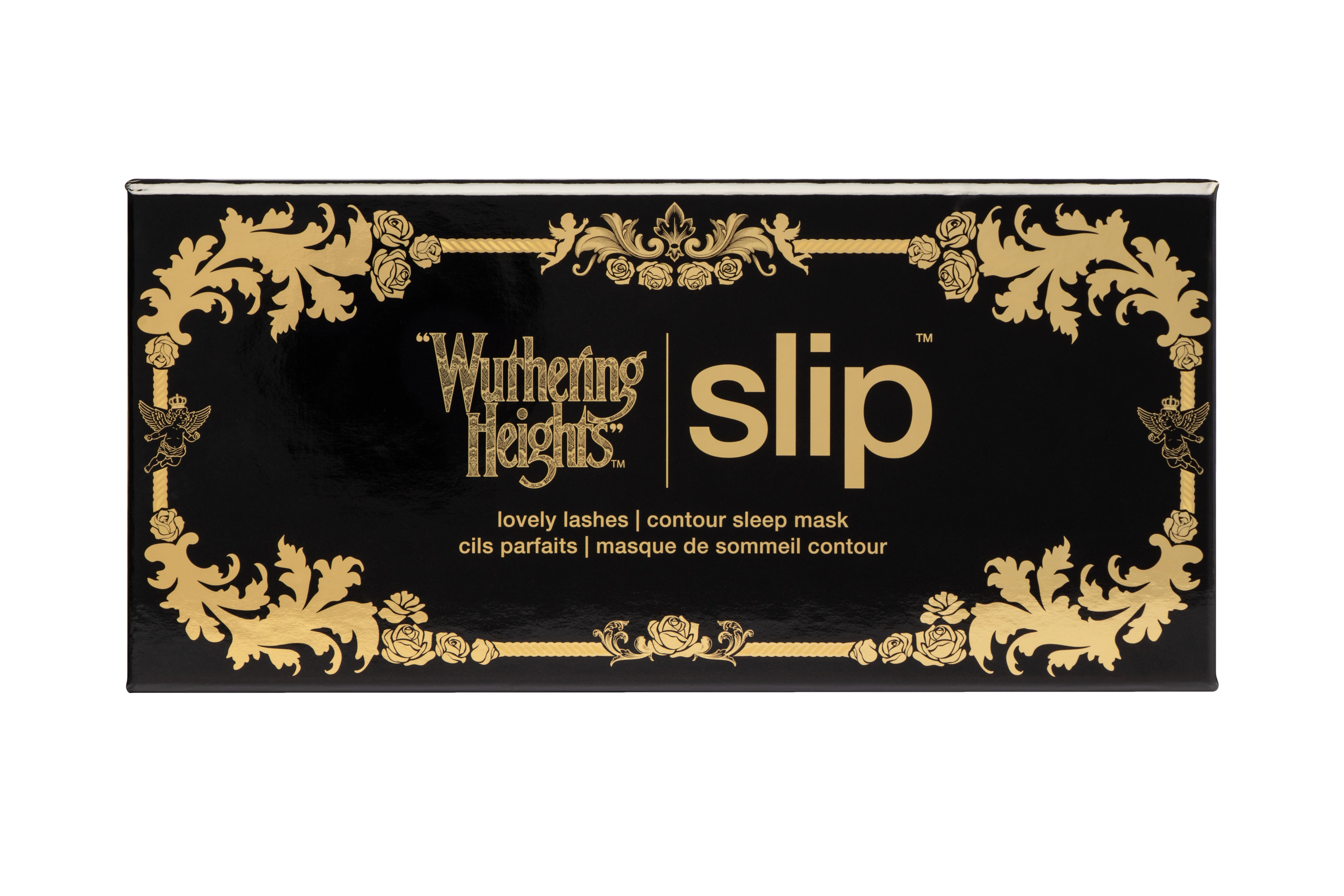 Slip x "Wuthering Heights" Contour Sleep Mask With Lace Trim - Image 3